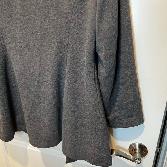 INC International Concepts Womens Grey Jacket Petite Size Medium - Picture 11 of 12